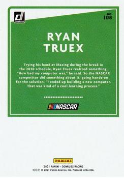 2021 Donruss #108 Ryan Truex Back