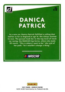 2021 Donruss #115 Danica Patrick Back