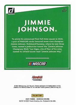 2021 Donruss #117 Jimmie Johnson Back