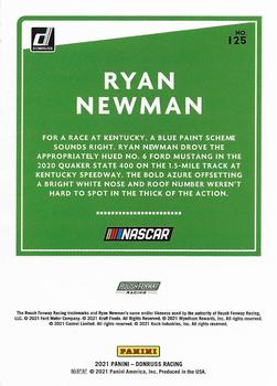 2021 Donruss #125 Ryan Newman Back