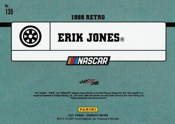 2021 Donruss #135 Erik Jones Back