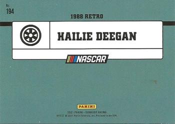 2021 Donruss #194 Hailie Deegan Back