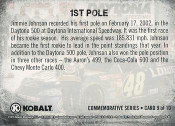 2013 Lowe's Racing - Commemorative #9 Jimmie Johnson Back