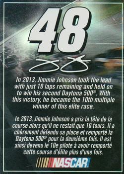 2013 NASCAR Authentics Memorable Moments #NNO Jimmie Johnson Back