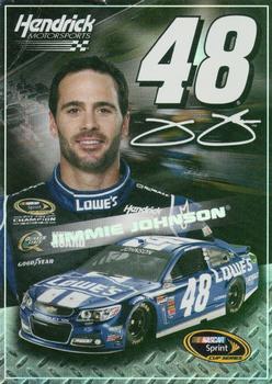 2013 NASCAR Authentics Memorable Moments #NNO Jimmie Johnson Front