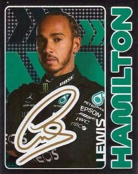 2020 Topps F1 Official Stickers #4 Lewis Hamilton Front