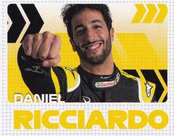 2020 Topps F1 Official Stickers #113 Daniel Ricciardo Front