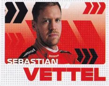 2020 Topps F1 Official Stickers #115 Sebastian Vettel Front
