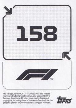 2020 Topps F1 Official Stickers #158 Kimi Raikkonen Back