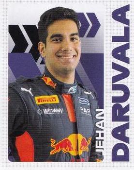 2020 Topps F1 Official Stickers #218 Jehan Daruvala Front