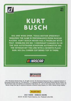 2021 Donruss - Orange #41 Kurt Busch Back