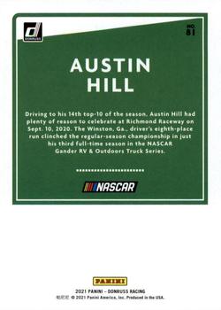 2021 Donruss - Orange #81 Austin Hill Back