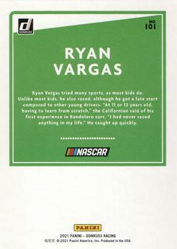 2021 Donruss - Orange #101 Ryan Vargas Back
