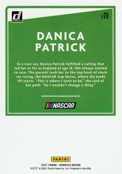 2021 Donruss - Orange #115 Danica Patrick Back