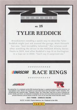 2021 Donruss - Red #25 Tyler Reddick Back