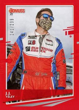 2021 Donruss - Red #61 J.J. Yeley Front