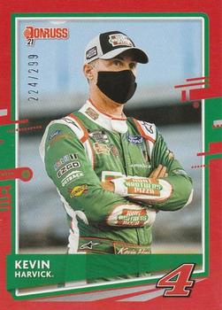 2021 Donruss - Red #65 Kevin Harvick Front