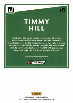 2021 Donruss - Red #102 Timmy Hill Back