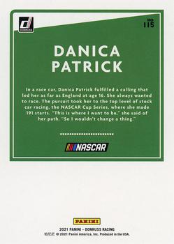 2021 Donruss - Red #115 Danica Patrick Back