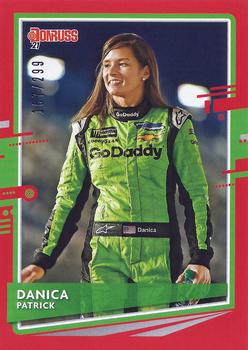 2021 Donruss - Red #115 Danica Patrick Front