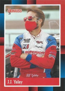 2021 Donruss - Red #126 J.J. Yeley Front