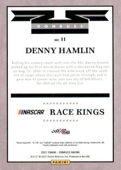 2021 Donruss - Silver #11 Denny Hamlin Back
