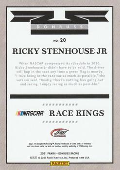 2021 Donruss - Silver #20 Ricky Stenhouse Jr. Back