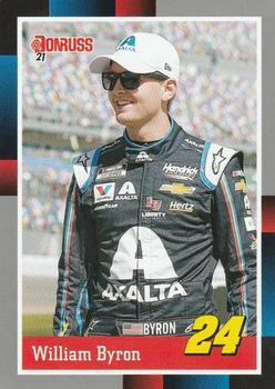 2021 Donruss - Silver #162 William Byron Front