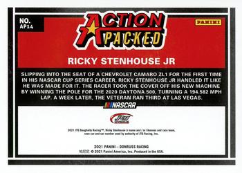2021 Donruss - Action Packed #AP14 Ricky Stenhouse Jr. Back
