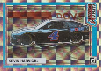 2021 Donruss - Action Packed Checkers #AP1 Kevin Harvick Front