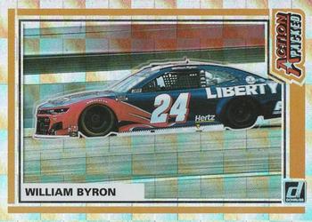 2021 Donruss - Action Packed Checkers #AP6 William Byron Front
