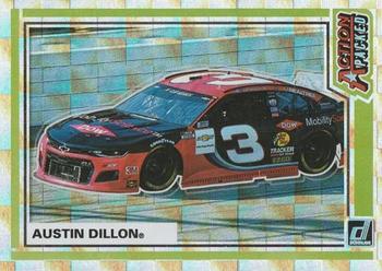 2021 Donruss - Action Packed Checkers #AP9 Austin Dillon Front