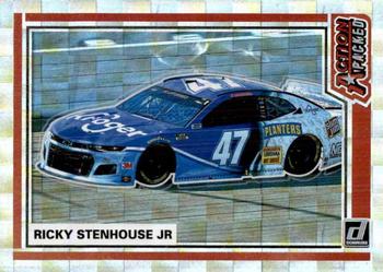 2021 Donruss - Action Packed Checkers #AP14 Ricky Stenhouse Jr. Front