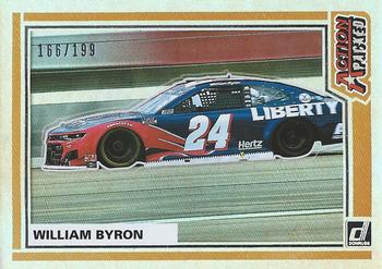 2021 Donruss - Action Packed Holographic #AP6 William Byron Front