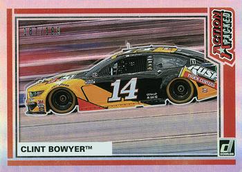 2021 Donruss - Action Packed Holographic #AP11 Clint Bowyer Front