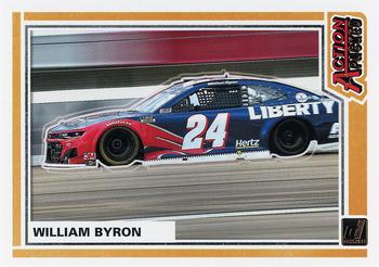 2021 Donruss - Action Packed Retail #AP6 William Byron Front