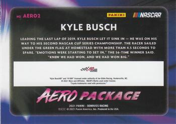2021 Donruss - Aero Package #AERO2 Kyle Busch Back
