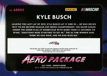 2021 Donruss - Aero Package Checkers #AERO2 Kyle Busch Back