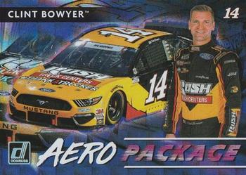 2021 Donruss - Aero Package Checkers #AERO9 Clint Bowyer Front