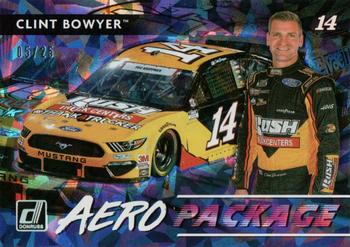 2021 Donruss - Aero Package Cracked Ice #AERO9 Clint Bowyer Front