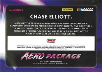 2021 Donruss - Aero Package Holographic #AERO8 Chase Elliott Back