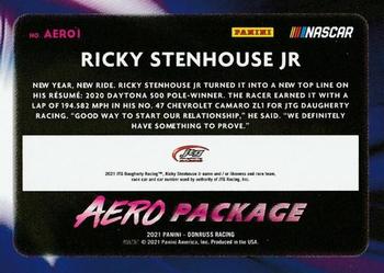 2021 Donruss - Aero Package Retail #AERO1 Ricky Stenhouse Jr. Back