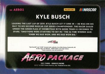 2021 Donruss - Aero Package Retail #AERO2 Kyle Busch Back