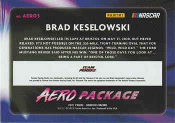 2021 Donruss - Aero Package Retail #AERO3 Brad Keselowski Back