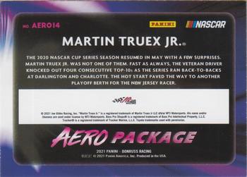 2021 Donruss - Aero Package Retail #AERO14 Martin Truex Jr. Back