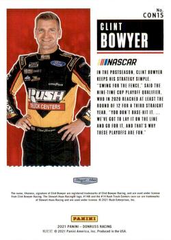 2021 Donruss - Contenders #CON15 Clint Bowyer Back