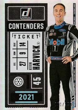 2021 Donruss - Contenders Holographic #CON13 Kevin Harvick Front