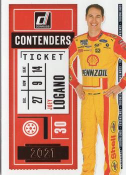 2021 Donruss - Contenders Retail #CON4 Joey Logano Front