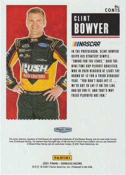 2021 Donruss - Contenders Retail #CON15 Clint Bowyer Back