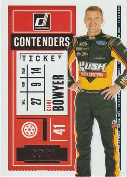 2021 Donruss - Contenders Retail #CON15 Clint Bowyer Front